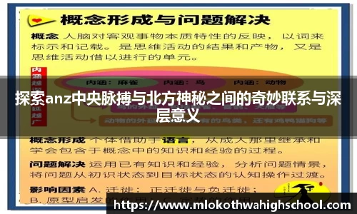 探索anz中央脉搏与北方神秘之间的奇妙联系与深层意义