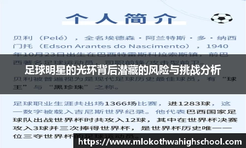 足球明星的光环背后潜藏的风险与挑战分析